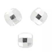 Perles rondes facettées - boule à facettes 2 mm - Argent 925 x50