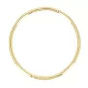 Bague jonc lisse - Taille 51 - Gold filled (or laminé)   x1