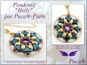 Perles en verre Hélios® par Puca® 6x10 mm - Full Capri Gold x10g