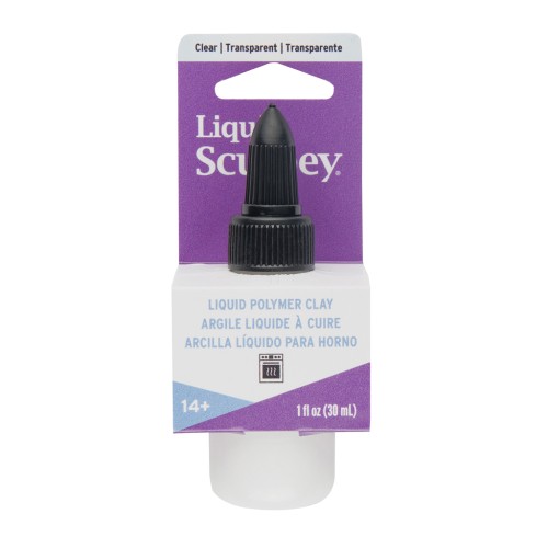 Pâte liquide Sculpey - Argile liquide à cuire - Transparent x30ml