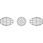Grain de riz PureCrystal 5200 9x6 mm Jet