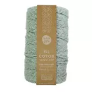 Cordon pour macramé en coton recyclé - Kesi Art - 2 mm - Tige (n°111) x60m