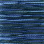 Fil Toho Amiet 0.7 mm - Blue variegated x20m|raw }}