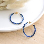 Fil Toho Amiet 0.7 mm - Blue variegated x20m