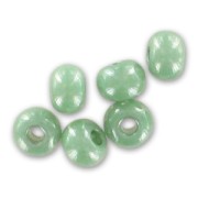Preciosa Perles rocailles 6/0 4 mm - Luster Mint x20g|raw }}