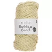 Bobine de corde en coton pour macramé 6mm - Creative Cotton Cord Vert Pastel x 25m