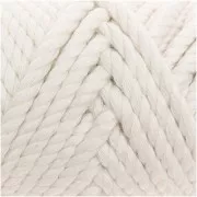 Bobine de corde en coton pour macramé 5mm - Creative Cotton Cord Crème x 25m