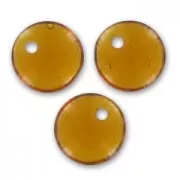 Lentilles  6 mm Dark Topaz x50