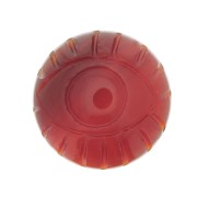 Cabochon rond gravé oeil 16 mm en pierre gemme - Cornaline x1|raw }}