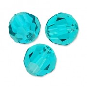 Perles rondes  PureCrystal 5000 6 mm Blue Zircon  x6|raw }}