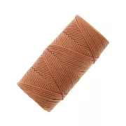 Fil C-LON Fine Weight Bead Cord 0.4 mm - Nutmeg x45m
