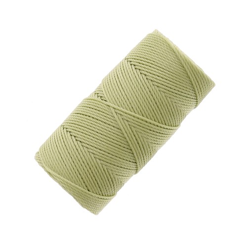 Fil C-LON Fine Weight Bead Cord 0.4 mm - Peridot x45m