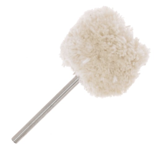 Brossette circulaire de polissage en fil de coton 24 mm x1