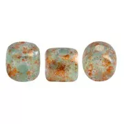 Minos® par Puca® 2.5x3 mm - Blue Green Opal Tweedy x5g