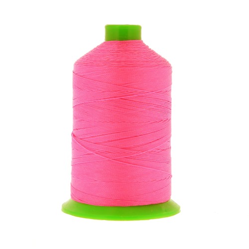 Fil en polyester Vega taille 40 - Rose fluo n°400 x600m