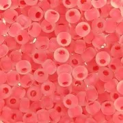 Preciosa Perles rocailles 9/0 2.5 mm - Crystal Cranberry mat x20g