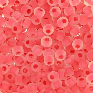 Preciosa Perles rocailles 9/0 2.5 mm - Crystal Cranberry mat x20g