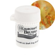 Pigment en poudre aquarellable Brusho Colours - Yellow Ochre x15 g|raw }}