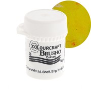 Pigment en poudre aquarellable Brusho Colours - Lemon x15 g