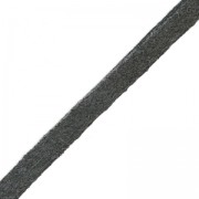 Lacet Suedine 3x1.3 mm Gris x 2.8 m