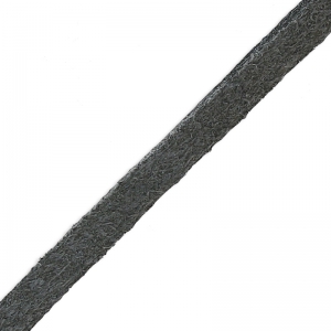 Lacet Suedine 3x1.3 mm Gris x 2.8 m