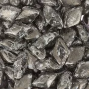 Perles en verre Gemduo 2 trous 8x5 mm - Crystal Gleam Copper Glaze x10g