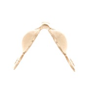 Cache noeuds 3.5 mm avec anneaux fermés en Gold filled (or laminé) x4|raw }}