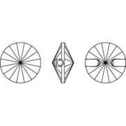 Bouton PureCrystal 3015 12 mm Crystal Foiled