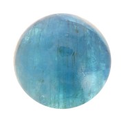 Cabochon rond 8 mm en pierre gemme - Apatite x1|raw }}