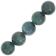 Perles rondes 8 mm pierre gemme - Apatite x10