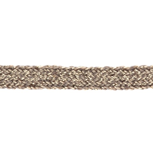 Ruban 4 mm Bronze fil doré x 1m