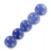 Perles rondes en pierre gemme Sodalite du Brésil 3 mm x25