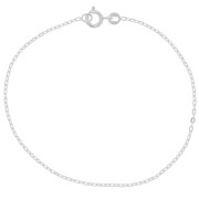 Bracelet maille Forçat limée 1.45 mm - Argent 925 x19cm