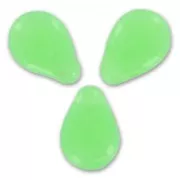 Gouttes plates 13x10 mm Jade Opal x10