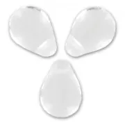 Gouttes plates 13x10 mm Crystal x10