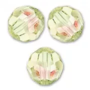 Perle ronde  PureCrystal 5000 8 mm Crystal Luminous Green x1