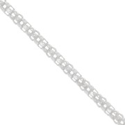 Chaîne maille Résille 1.2 mm en Argent 925 x50cm