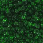 Preciosa Perles rocailles 11/0 2 mm - Vert bouteille x20g