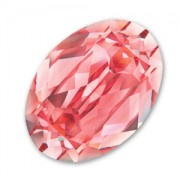 Cabochon PureCrystal 4120 14x10 mm Rose Peach