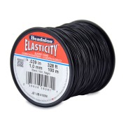 Fil élastique Elasticity 1 mm - Noir x100m|raw }}