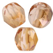 Facettes 4 mm Peach AB x50