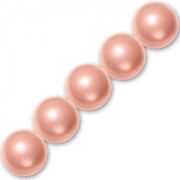 Perles nacrées PureCrystal 5810 6 mm Rose Peach Pearl x10|raw }}