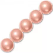 Perles nacrées PureCrystal 5810 4 mm Rose Peach Pearl x20