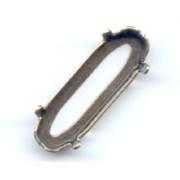 Serti griffe pour cabochon PureCrystal 4161 15x5 mm bronze|raw }}