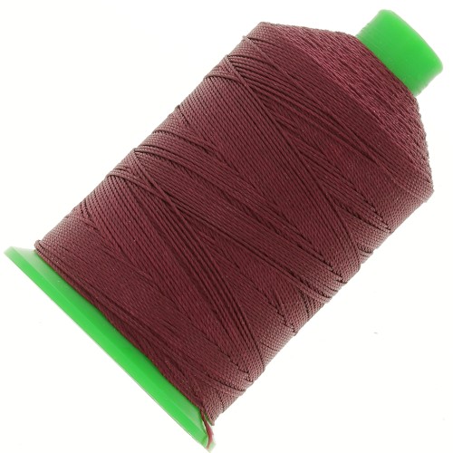 Fil en polyester Vega Super taille 20 - Bordeaux n°415 x300m