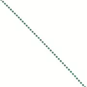 Chaîne strass en Laiton avec cristal taillé 2.10 mm - Argenté - Emerald x50cm