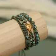 Perles cubes 2.5 mm - Doré à l'or fin x10