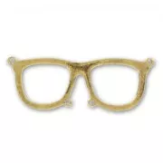 Intercalaire Lunettes 64 mm doré vieilli x1