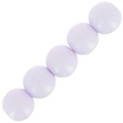 Perles en résine opaque 4 mm - Parme x15|raw }}