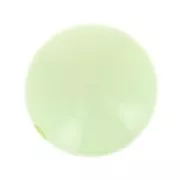Perle en résine opaque 10 mm - Vert pastel x1
